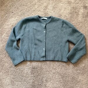 Zara Gray Women's Cardigan Sweater